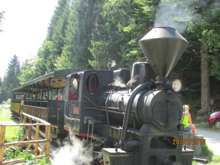 okolie - Vychylovka - úvraťová železnička